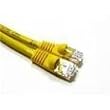 (20 PACK) 7 FT RJ45 CAT 5E MOLDED NETWORK CABLE - YELLOW