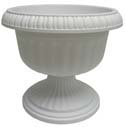 Ames True Temper Inc P UR1212WH White Grecian Urn 12 Inch