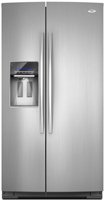 Whirlpool Gold GSS26C4XXA Monochromatic Satina Side-By-Side Refrigerator