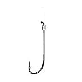 Fluke Snelled 3/0 Hook 36 40lb Fluorocarbon