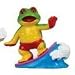 Webkinz Surfing Tree Frog Figure