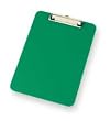 Dakota Designs 2LJX6 Clipboard, Letter, Plastic, Dark Green