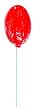 Sugar Free Cinnamon Lollipops, 1lb, Individually Wrapped, about 50/lb