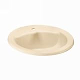 American Standard CADET OVAL COUNTERTOP SINK W/SCOTCHGUARD 0419111SG.021