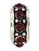 JANUARY GARNET BIRTHSTONE BEAD PANDORA COMPATABLE Jewelry CRAFT