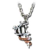 Tattoo Gun - Authentic UL13 Alchemy Pendant Necklace