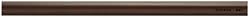 8 Foot Smooth Wood Pole x 1 3/8" Diameter - Kirsch Wood Trends - Coffee