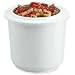 San Jamar CI7015 Chill-It Crock, 2qt Capacity, White