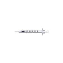1/2 ml BD Low-Dose U-100 insulin syringe with 28 G x 1/2" BD Micro-Fine IV Needle - Box of 100
