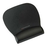 3M Gel-Filled Wrist Rest With Integrated Mousing Surface, Black
