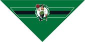 Boston Celtics Small Dog Bandana