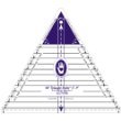 60 degree Triangle Ruler 3" to 9" by Marti Michell
