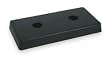 Industrial Grade 2MYR2 Dock Bumper, Rubber, HxDxW 8x2x18 In