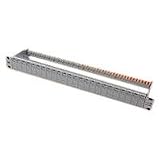 BTR E-Dat 24x8 Patchfeld (24 ports) grau