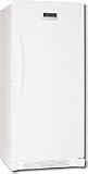 Frigidaire FKCH17F7HW 16.7 cu. ft. Convertible All-Refrigerator/Freezer with 3 Glass Shelves, 1 Humidity Controlled Crisper, Blue Interior Lighting and Dual Digital Temperature Control: White