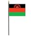 Republic of Malawi Miniature Flag