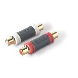 RCA Audio Cable Coupler, Female to Female (BLKAV24002)