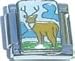 Clearly Charming Deer Italian Charm Bracelet Link