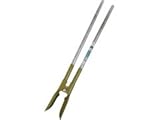 浅香工業　金象穴掘り（複式ショベル）　全長1400×先巾120×頭部長さ240mm　金象印