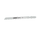 5 JIGSAW BLADES 7TPI-75MM C/L