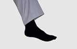 Compression Therapeutic Travel Sock, 1 size fits all, Black
