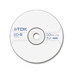 TDK BLU-RAY BD-R MEDIA 2X 50GB DUAL LAYER PROFESSIONAL SINGLE SIDED 1-PK (Retail)