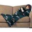 Philadelphia Eagles Youth Comfy Throw Blanket with Sleeves