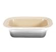 Le Creuset Stoneware 1-1/4-Quart Deep-Dish Loaf Pan, White