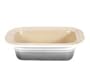Le Creuset Stoneware 1-1/4-Quart Deep-Dish Loaf Pan, White