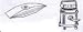 Sac aspirateur ROWENTA, GISOWATT, CARREFOUR - FIRSTLINE - BLUE WIND - BLUEsky, DE LONGHI, CALOR, N