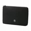 Crumpler School Hymn Laptop Folio, Protective Carry Case for 13 Notebooks, Color: Black/ Grey