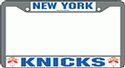 New York Knicks Chrome License Plate Frame