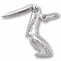 Pelican Charm - 10k Yellow Gold