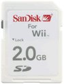 SanDisk Wii 2GB Secure Digital SD Gaming Memory Card - Bulk Packaging