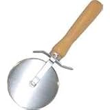 Pizza Wheel Cutter with Wooden Handle by KegWorks