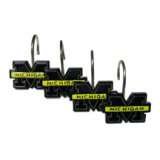 University of Michigan Shower Curtain Hooks - Set of 12 Rings