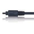 6' American Audio Video Toslink Digital Optical Lightpipe Cable (6ft.) by American Audio/Video