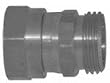 105 Garden Hose Adapter: 3/4" Female NPT to 3/4" Male Garden Hose Thread Swivel, Brass