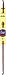Aluminum 14" Double Point Crochet Hook: Size G