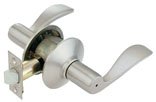 Tools & Hardware : Schlage F40VACC619 Accent Privacy Lever, Satin Nickel
