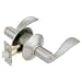 Schlage F40VACC619 Accent Privacy Lever, Satin Nickel