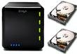 2TB Drobo Bundle - Drobo 4bay FireWire 800 & USB 2.0 Storage Enclosure Bundled with 2 x 1TB 7200RPM