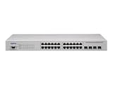 Nortel Ethernet Routing Switch 3510-24T - Switch - 24 ports - EN, Fast EN, Gigabit EN - 10Base-T, 100Base-TX, 1000Base-T + 4 x shared SFP (empty) - 1U