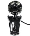 USB 2.0 Webcam and LED Lights (Silver) for Panasonic laptop