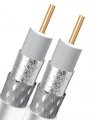 Axis Av82221 RG6 Dual Coaxial Cable (White)