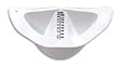 ^SPECIMEN COLLECTOR PAN, DELUXE, 1200CC, WHI. THICKER EDGES THAN STANDARD SPECI-PAN PROVIDING SUPERIOR STRENGTH. DIAGONAL PLACEMENT OF GRADUATIONS FOR EASY-TO-READ GRADUATIONS. FITS ANY STANDARD SIZE COMMODE Min.Order is 1 CS ( 100 Each / Case; )