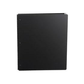 Pina Zangaro Vista, 11 x 8.5 Screwpost Presentation Book, Portrait Format, Onyx Acrylic Finish.