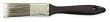 Industrial Grade 1XRH4 Flat Varnish Brush, Polyester, 1 In