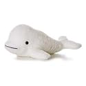 Plush Beluga Whale Flopsie 12"