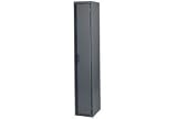 Flush Front Locker Single Tier 12x18x72 1 Door Assembled Gray